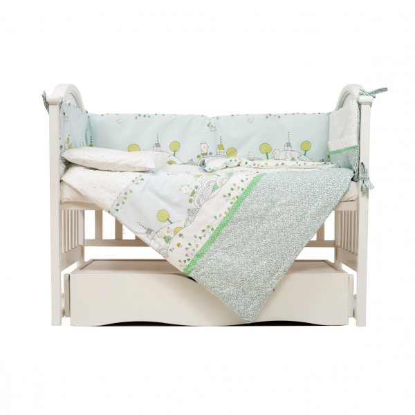 Постельный комплект 6 эл Twins Eco...