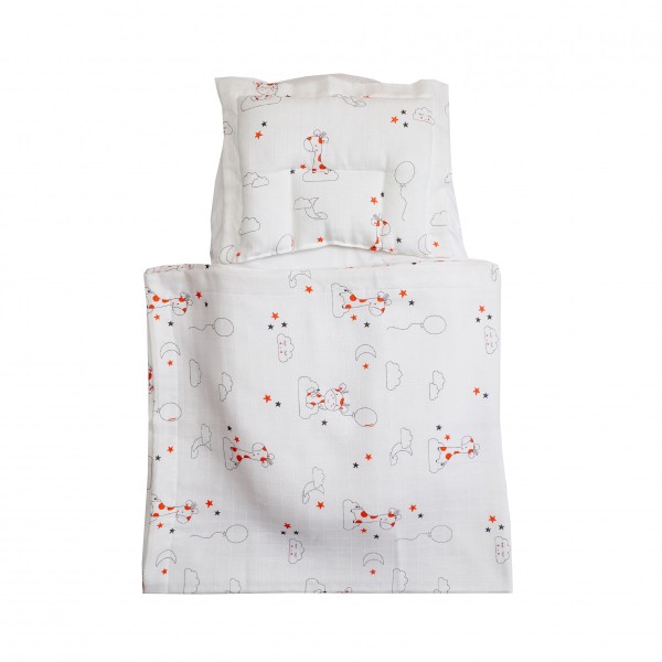 Set pt carucior Twins Air muslin