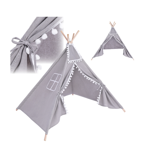 Cort pentru copii TIPI 80x80cm